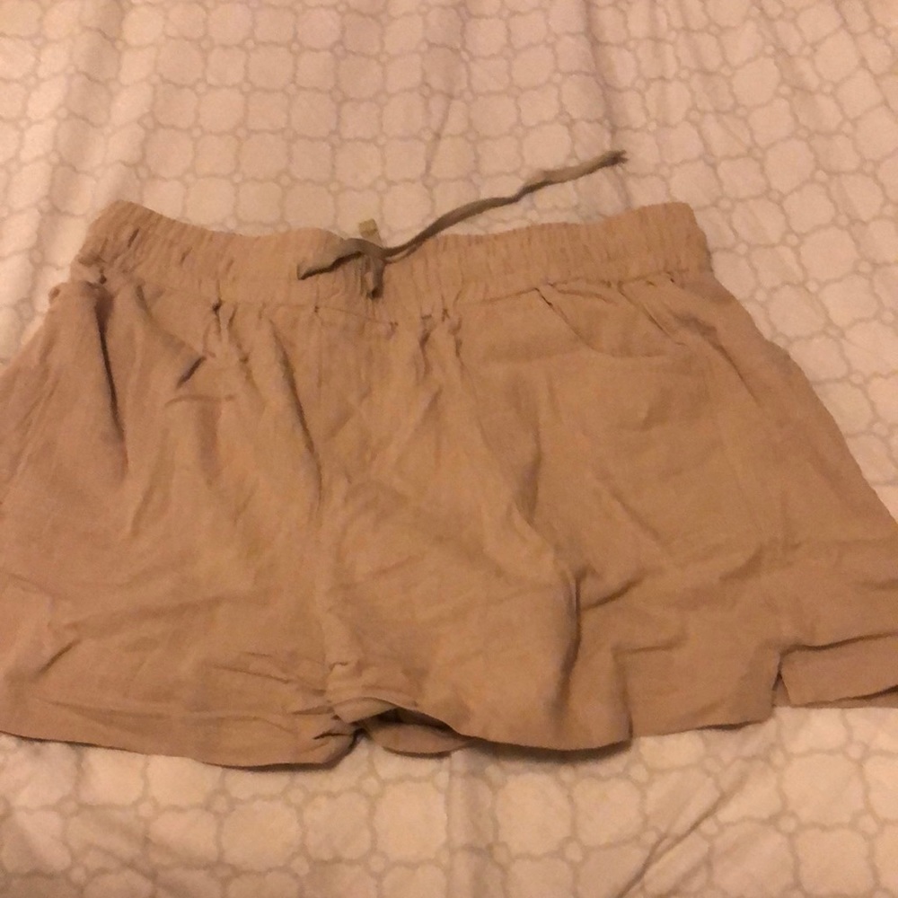 Tan shorts